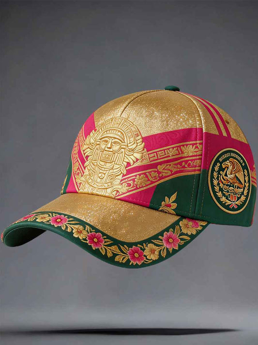 Unisex Mexico Football Lover Art Printed Hat