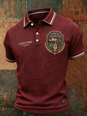 Men's Mexico Charro Pride Jalisco Printed Casual Tops