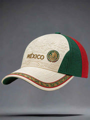 Unisex Mexico Football Lover Art Printed Hat gracestitchs