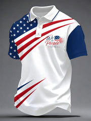 Men's USA 1776-2026 Printed Casual Top gracestitchs