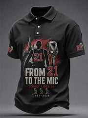 Men's Stacey King Memorial Polo gracestitchs