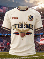 Men's Gift For Soccer Fans Print Casual Tee