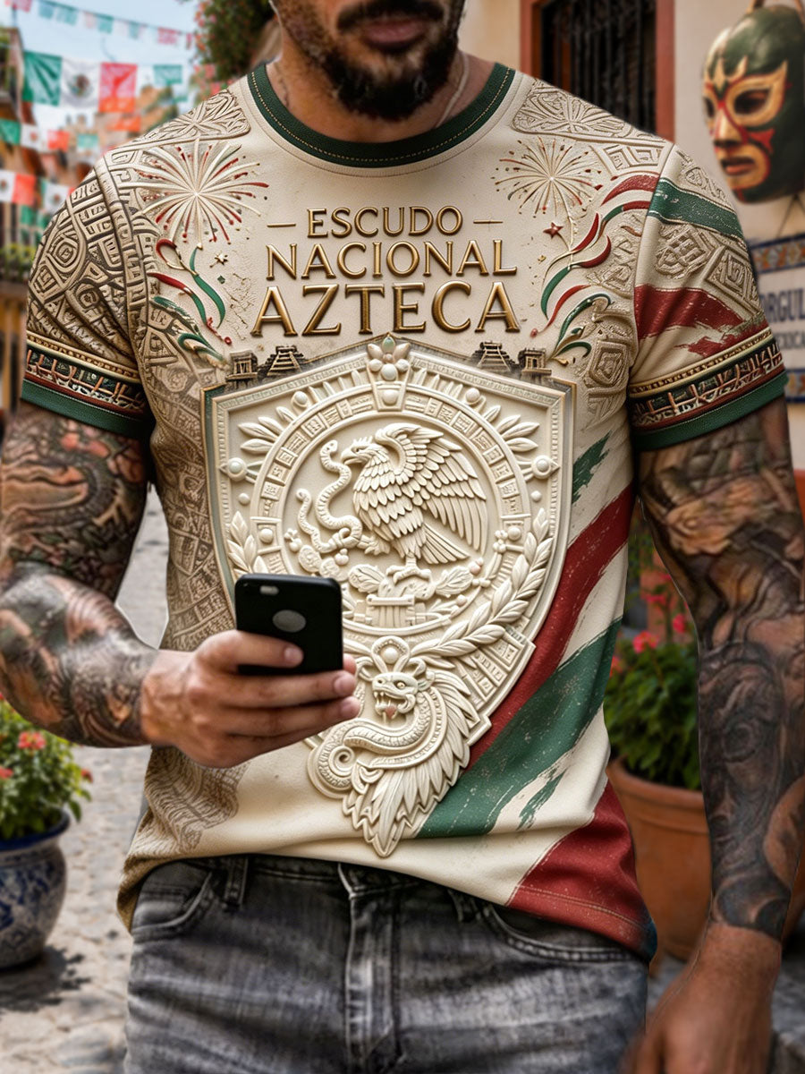 Men's Mexico Art Printed T-shirt gracestitchs