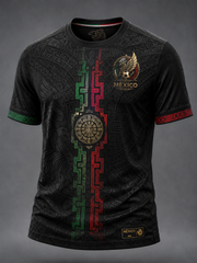 Men's Mexico Proud Art Printed short sleeves t-shirt gracestitchs