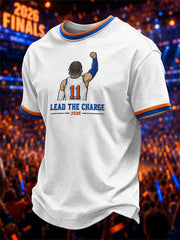 Men's Gift For Basketball Fans Print Casual Tee gracestitchs