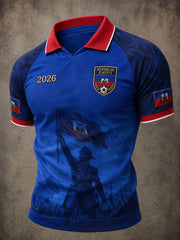 Men's 2026 Haiti Soccer Tops gracestitchs