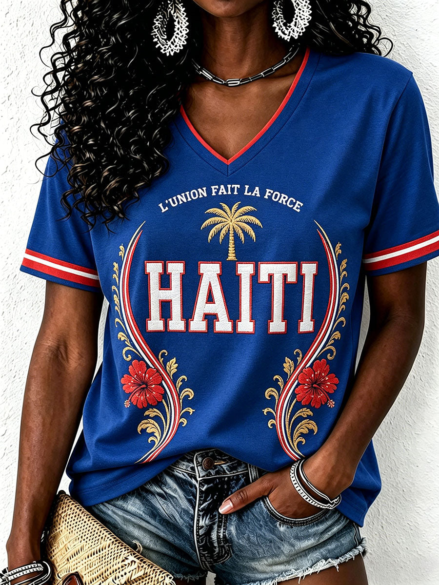 Women's Haiti T-Shirt gracestitchs