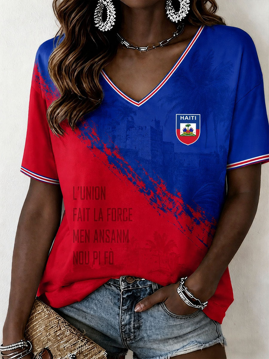 Women's Haiti T-Shirt gracestitchs