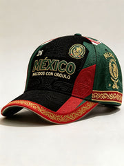 Unisex Mexico Football Lover Art Printed Hat gracestitchs