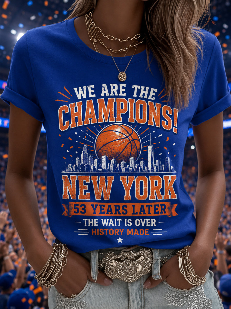 Women's Gift For Basketball Fans Print Casual Tee gracestitchs