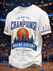 Men's Gift For Basketball Fans Print Casual Tee gracestitchs
