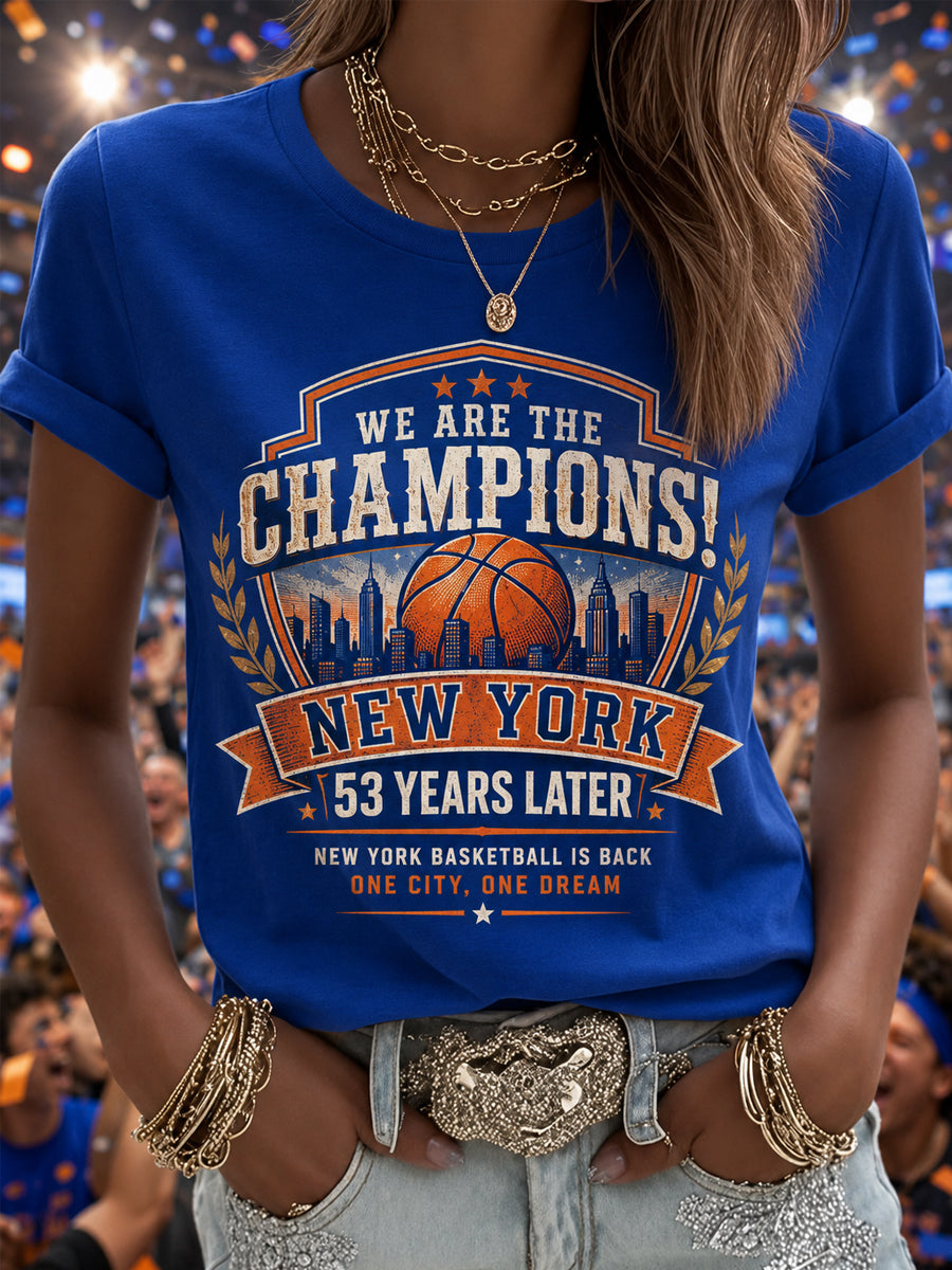 Women's Gift For Basketball Fans Print Casual Tee gracestitchs