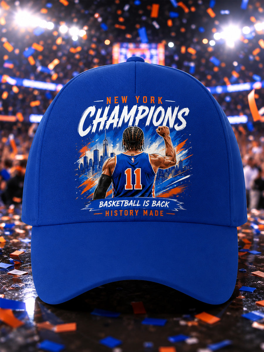 Unisex Champions 2026 Gift For Basketball Fans Print Hat gracestitchs