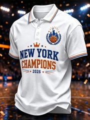 Men's Gift For Basketball Fans Print Casual Polo gracestitchs