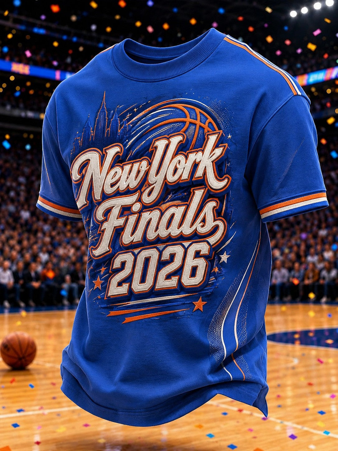 Men's New York Finals 2026 Printed T-shirt gracestitchs