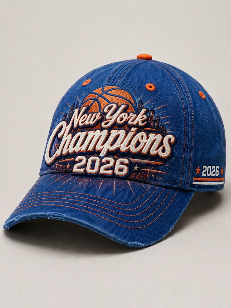 New York Champions 2026 Hat gracestitchs