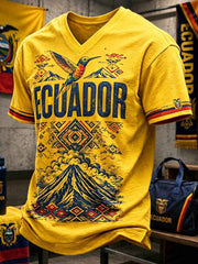 Men's V-neck T-shirt
