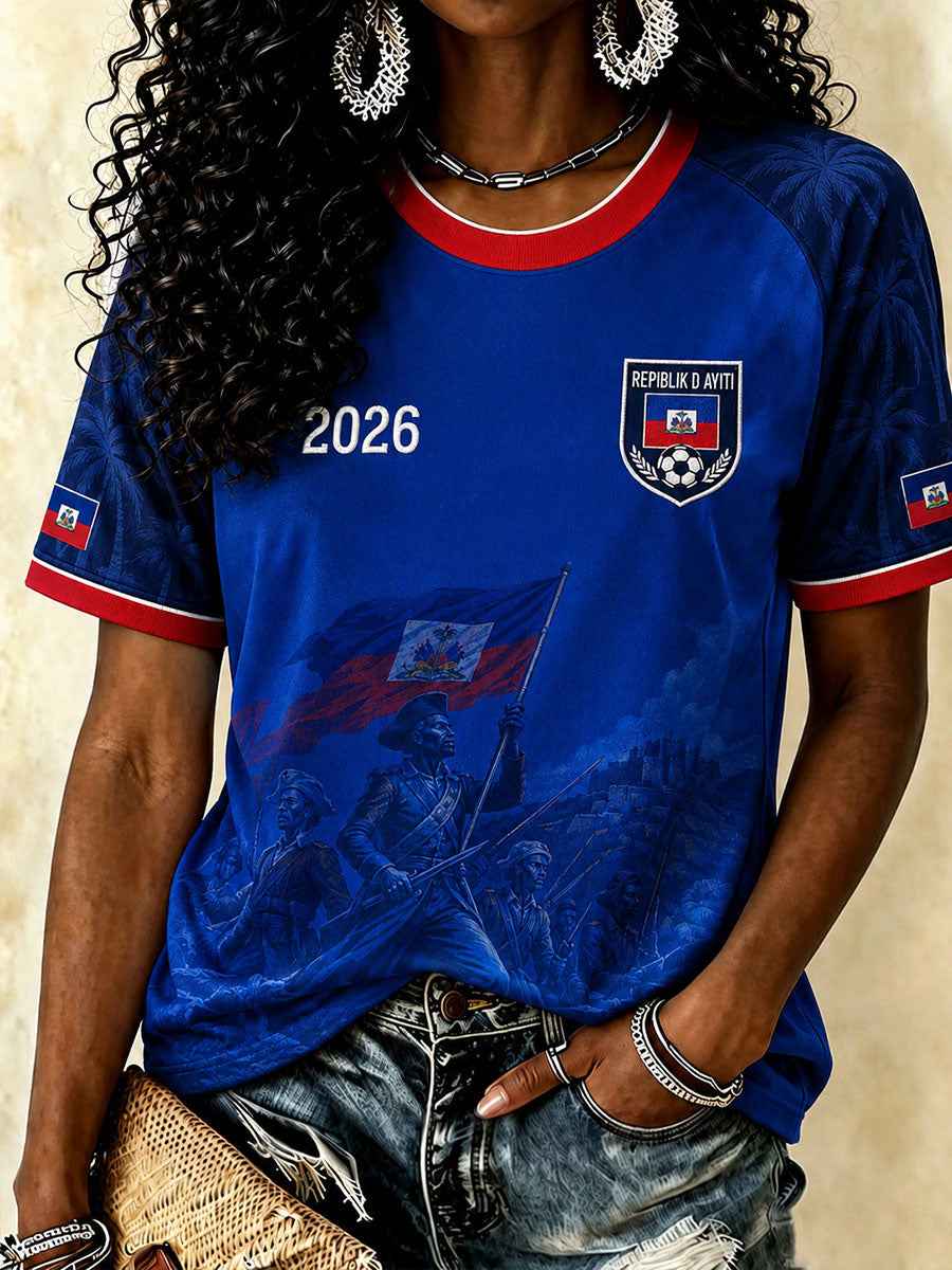 Women's Haiti Soccer T-Shirts