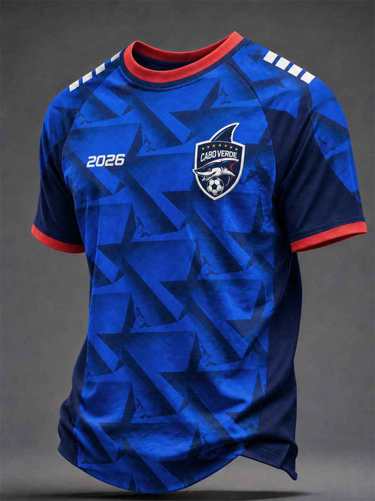 Men's Gift For Football Fans Print Casual Tee
