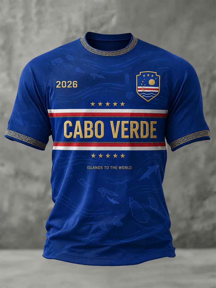 Men's Gift For Football Fans Print Casual Tee