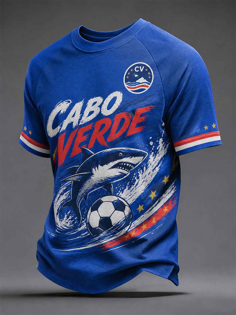 Men's Gift For Football Fans Print Casual Tee