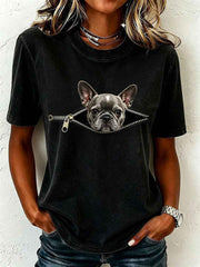 Women's Lovely French Bulldog T-Shirt