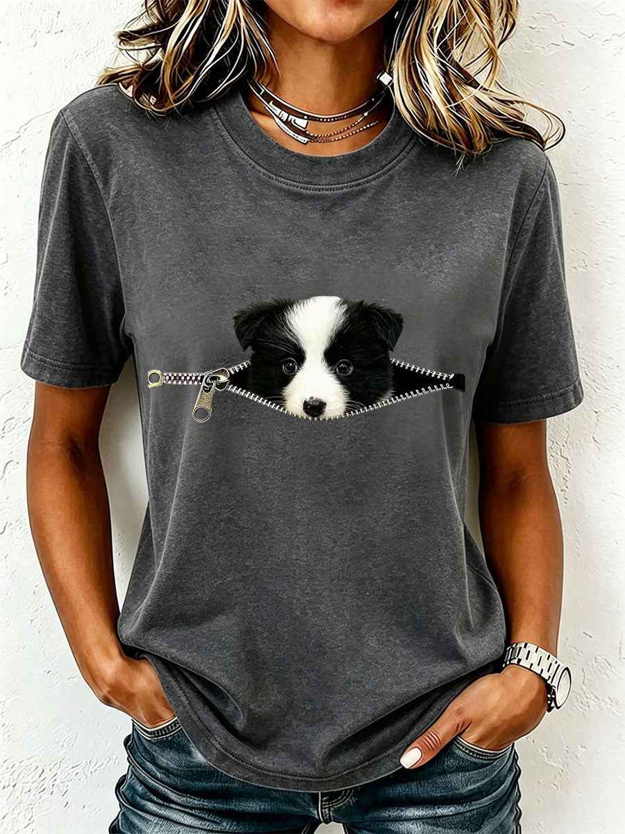 Women's Lovely Border Collie T-Shirt