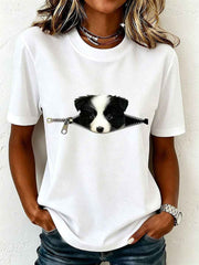 Women's Lovely Border Collie T-Shirt