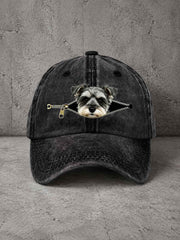 Unisex Lovely Schnauzer Hat