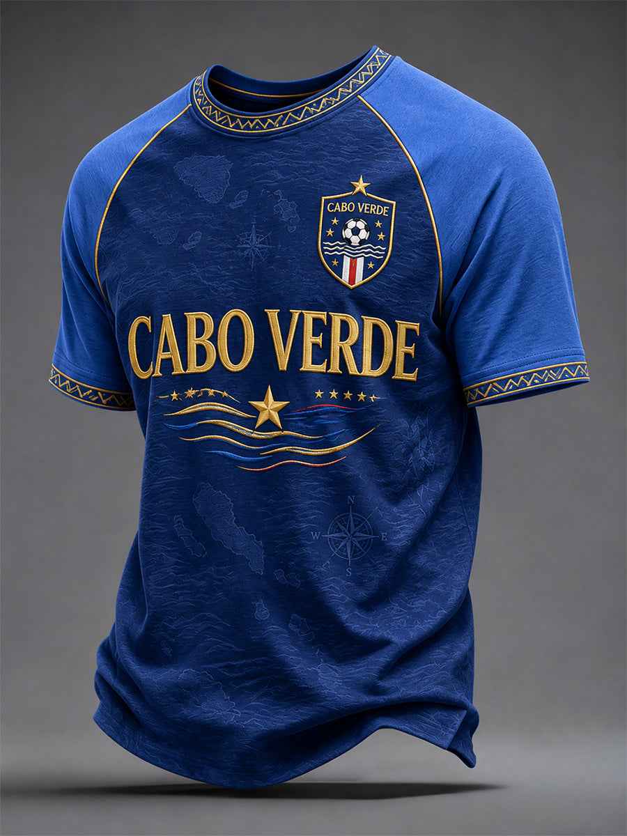 Men's Gift For Football Fans Print Casual Tee