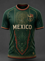 Men's Gift For Football Fans Print Casual Tee