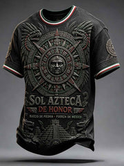 Men's Mexico Pride Art Printed T-shirt