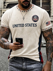 Men's Gift For Soccer Fans Print Casual Tee gracestitchs