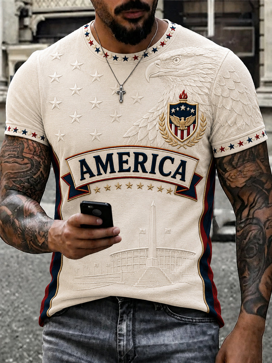 Men's Gift For Soccer Fans Print Casual Tee gracestitchs