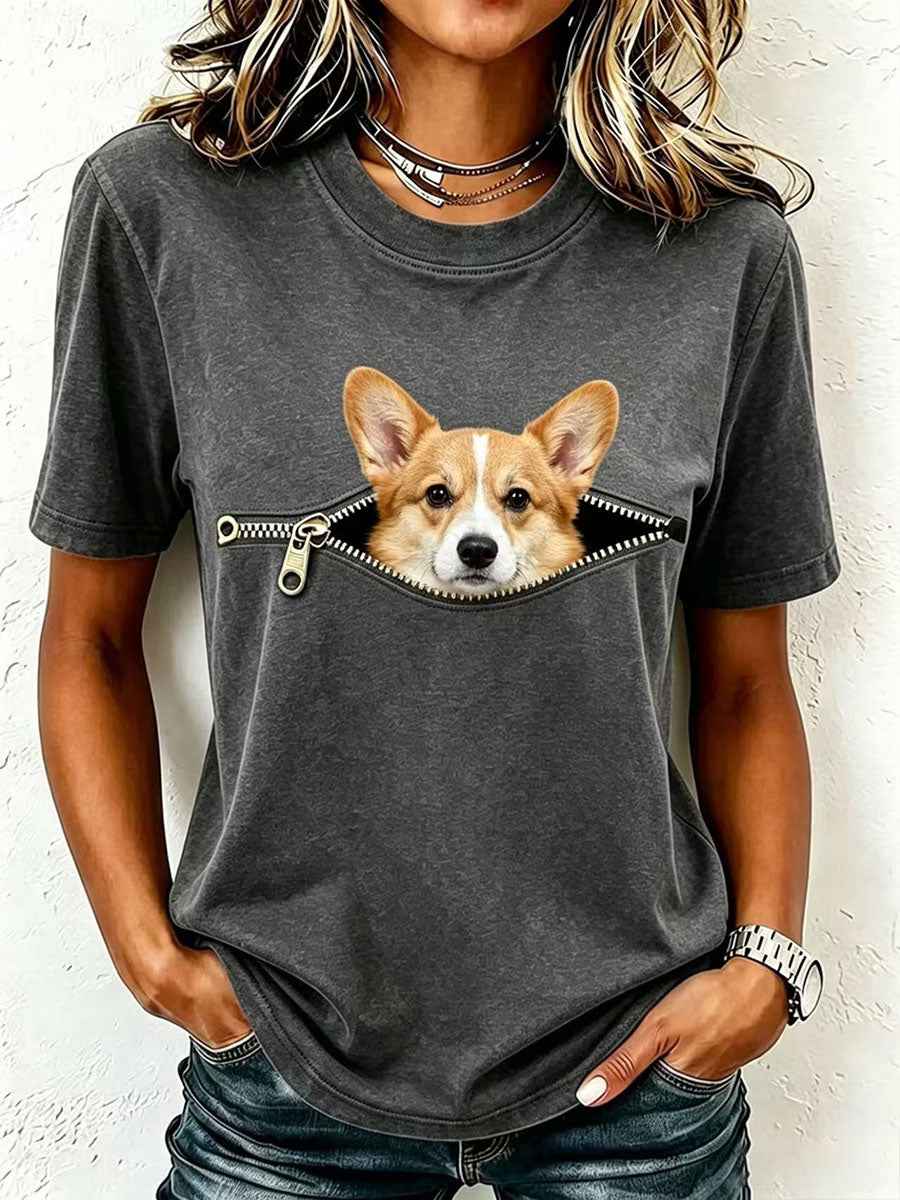 Women's Lovely Corgi T-Shirt