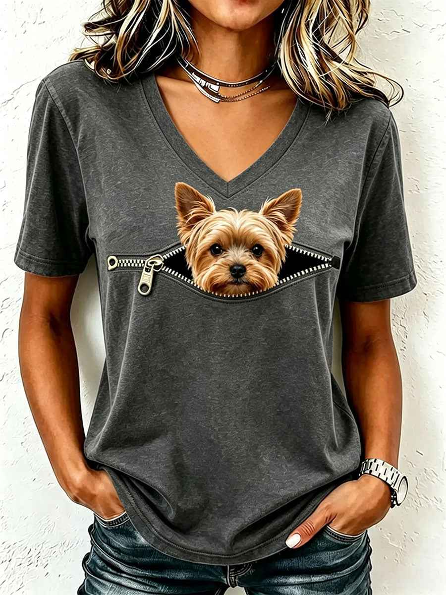 Women's Lovely Yorkshire Terrier T-Shirt