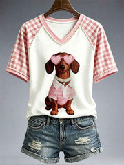 Women's Lovely Dachshund T-Shirt