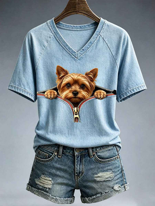 Women's Lovely Yorkshire Terrier T-Shirt