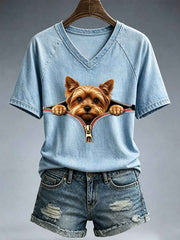Women's Lovely Yorkshire Terrier T-Shirt