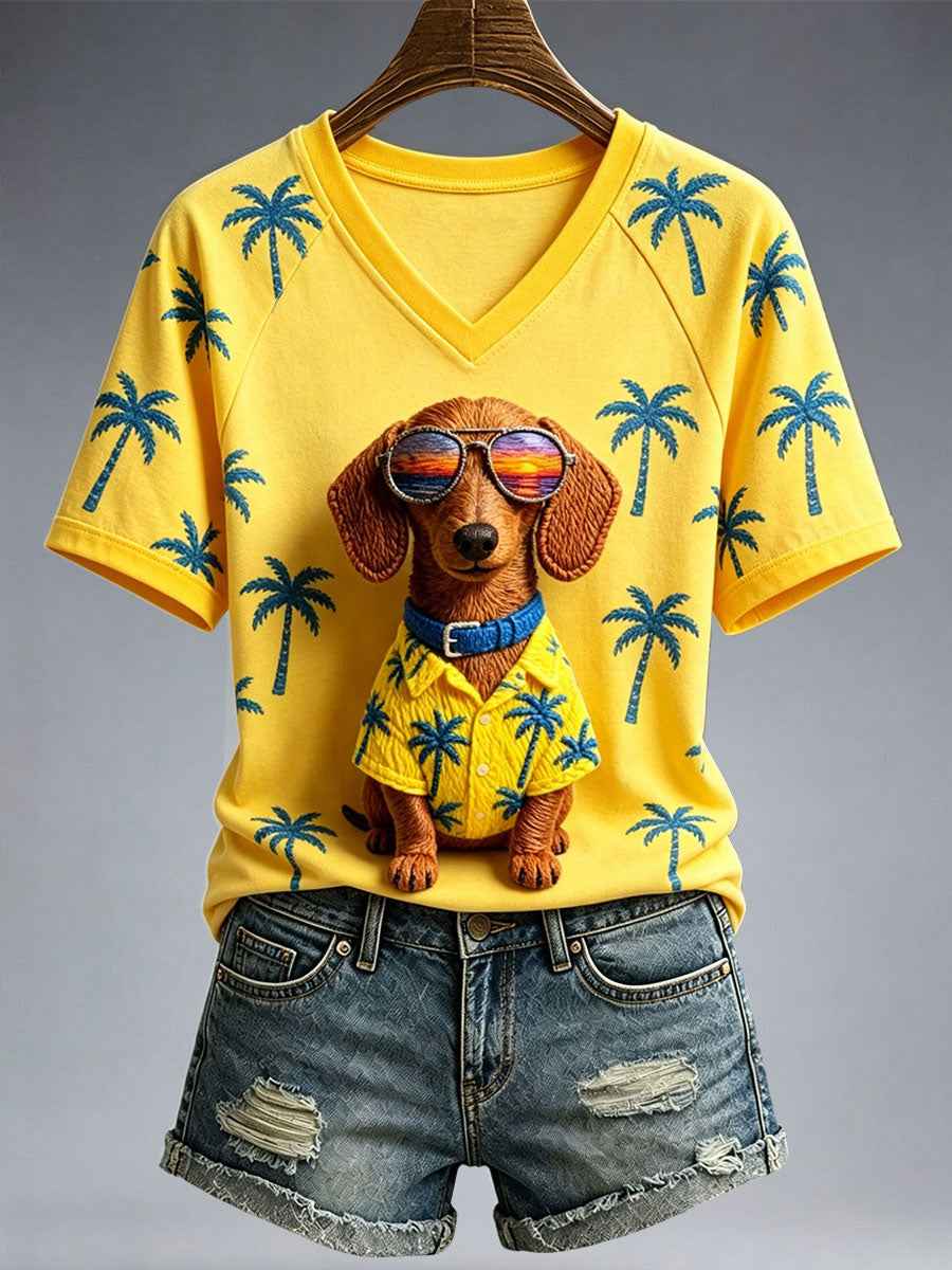 Women's Lovely Dachshund T-Shirt