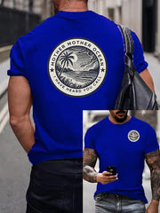 Men's Mother Mother Ocean I Have Heard You Call Print Casual Tee gracestitchs