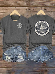 Women's Mother Mother Ocean I Have Heard You Call Print Casual Tee