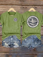 Women's Mother Mother Ocean I Have Heard You Call Print Casual Tee