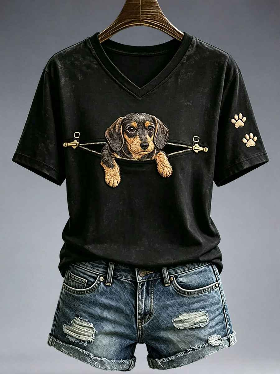 Women's Lovely Dachshund T-Shirt