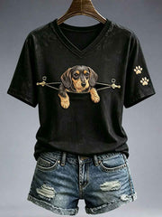 Women's Lovely Dachshund T-Shirt