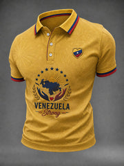 Men's Venezuela Strong Printed Shirt gracestitchs