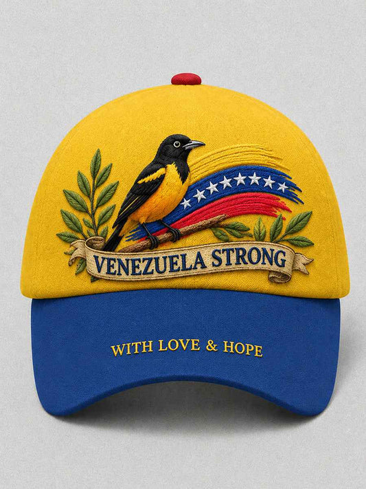Unisex Pray For Venezuela Print Cap