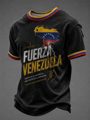 Men's FUERZA VENEZUELA Printed T-shirt