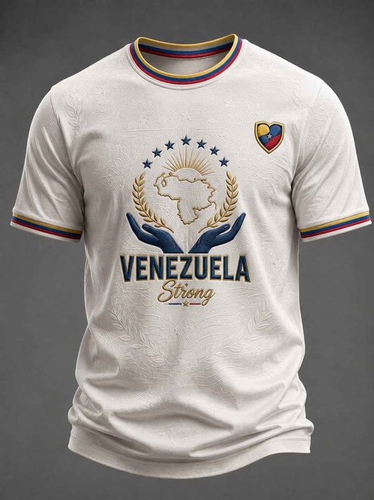 Men's Venezuela Strong Printed T-shirt