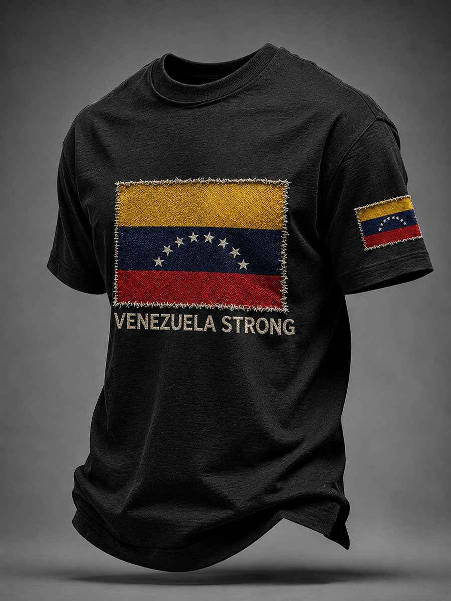 Men'sVenezuela Strong Short-sleeved T-shirt